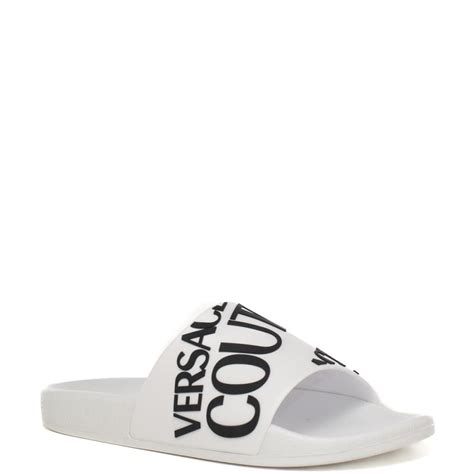 ciabatte uomo bianche versace